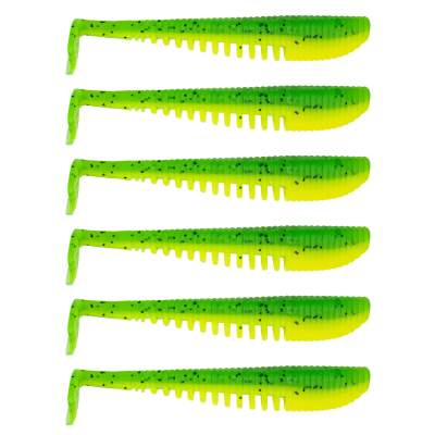 Senshu MG Shad Gummifisch 7.5cm - Limetreuse - 3.5g - 6 Stück