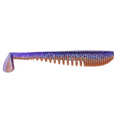 Senshu MG Shad, 7.5cm - Purple Ice/Orange - 3.5g - 6 Stück