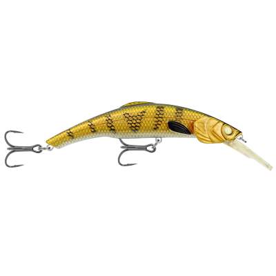 Matzuo Kinchou Minnow 11 Natural Walleye, 11,4cm - Natural Walleye - 17,7g - Gr. 4 2xStrong Treble - 1Stück