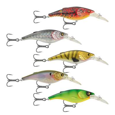 Matzuo Kinchou Shad 7 Ghost Shad 7,6cm - 10,6g - Gr. 5 2xStrong Treble - 1Stück
