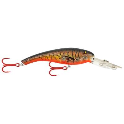 Matzuo Tournament Crank 3 Gold Black Back Orange Belly, 7,6cm - GLDBLKBKORGEL - 10,6g - Gr. 4 Treble - 1Stück