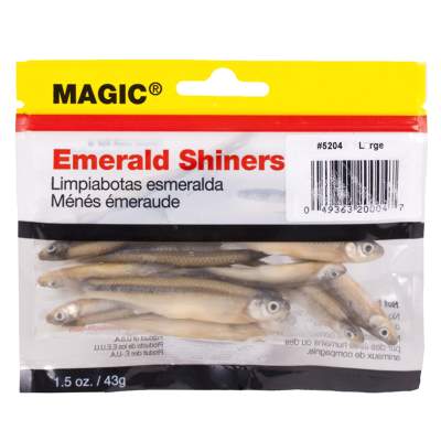 Magic Emerald Shiner Minnows-Pouch-Large,