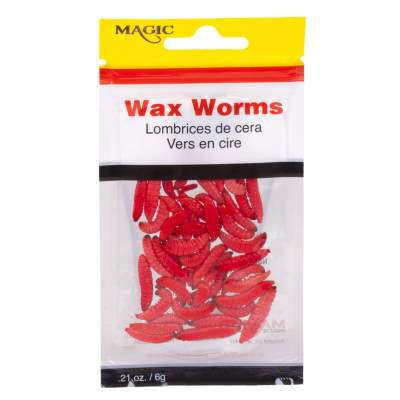 Magic Preserved Wax Worms in Bag-Red