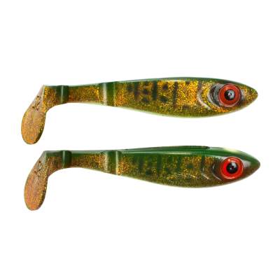 ABU Garcia Svartzonker McPike Shad Hecht Gummifisch 2er Pack 25cm tanglake,