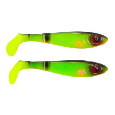 ABU Garcia Svartzonker McPike Shad Hecht Gummifisch 2er Pack 25cm lysrör