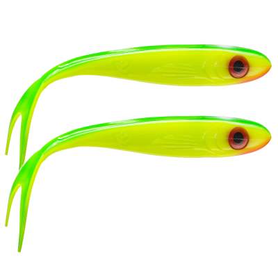 ABU Garcia Svartzonker McWalleye Shad Gummifisch 2er Pack 18cm G/chartreuse,