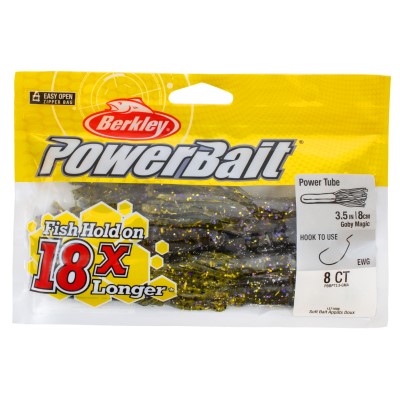 Berkley Powerbait Powertube - Creaturebait 9cm - Goby Magic - 8Stück