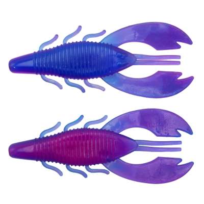 Senshu Kashima Craw Creature Bait 10cm - Purple Rain - 8.2g - 6 Stück