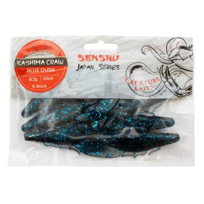 Senshu Kashima Craw Creature Bait 10cm - Blue Dusk - 8.2g - 6 Stück