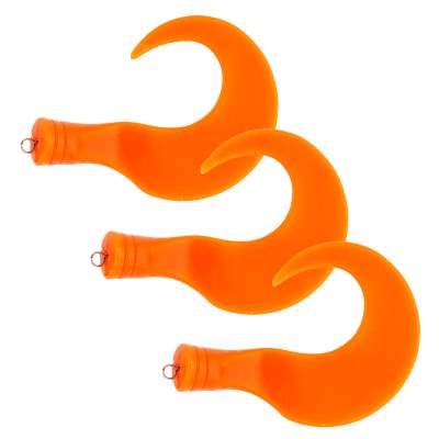 ABU Garcia Svartzonker McMio Junior Spare Tails 3er-Pack Fluorescent Orange 12cm - Fluorescent Orange - 3Stück