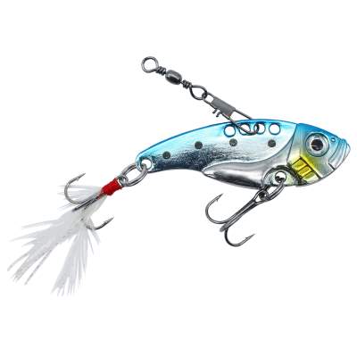 Spoonz Lead Fish Metallwobbler Jig-Spinner mit Propeller Rapfenblei 8,8cm 11g 