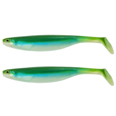 Westin ShadTeez Slim AD-Spezial, 12cm - Kiwi Shad - 10g - 2 Stück