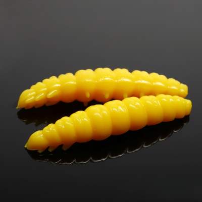 Libra Lures Larva Creaturebait 3cm - yellow - 15Stück