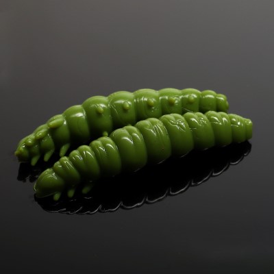 Libra Lures Larva Creaturebait 3,5cm - olive - 12Stück