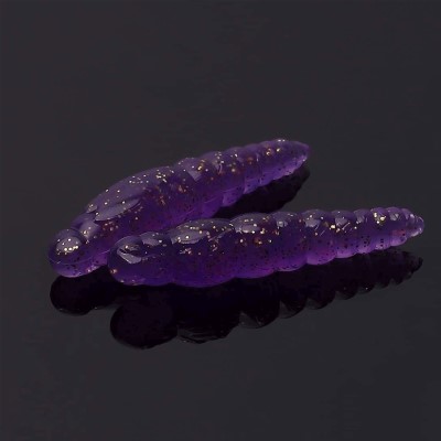 Libra Lures Largo Slim, 3,4cm - purple glitter - 12Stück