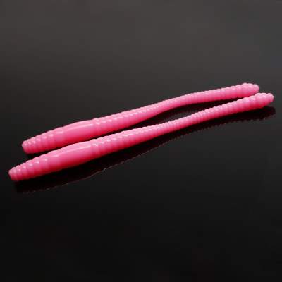 Libra Lures Dying Worm, 7cm - bubble gum - 15Stück