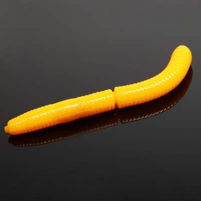 Libra Lures Fatty D´Worm Tournament, 5,5cm - dark yellow - Krill Flavour - 12Stück