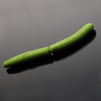 Libra Lures Fatty D´Worm, 7,5cm - olive - 10Stück