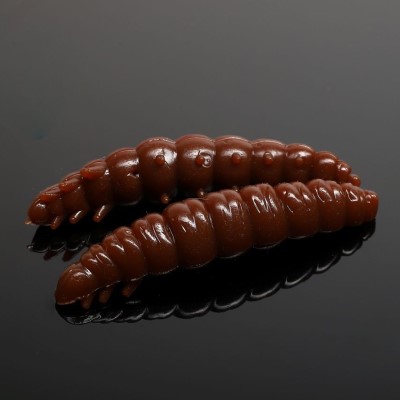 Libra Lures Larva Creaturebait 3cm - brown - 15Stück