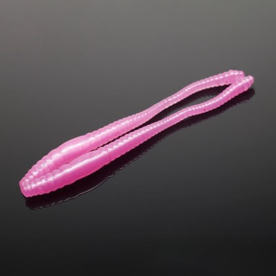 Libra Lures Dying Worm Creaturebait 8cm - Pink Pearl - 12Stück