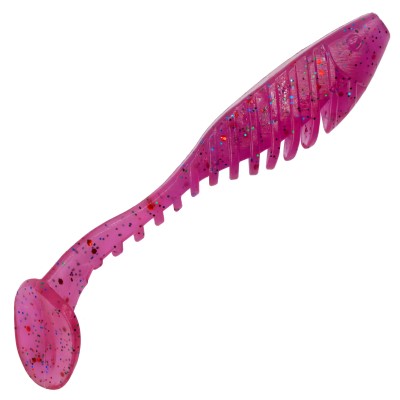 Senshu Perch Rippler Senior - Gummifisch 10cm - Lila Berry - 6 Stück