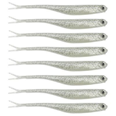 Silver White Glitter