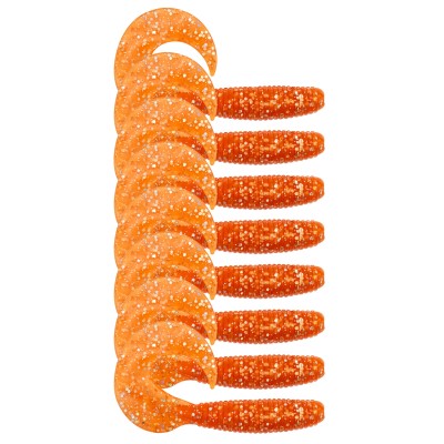 Orange Glitter