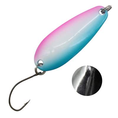 Troutlook Forellen Spoon Big Lake, 5g - 40x15mm - 2# pink/white/blue