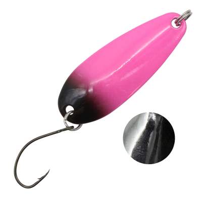 Troutlook Forellen Spoon Big Lake, 5g - 40x15mm - 4# pink/black