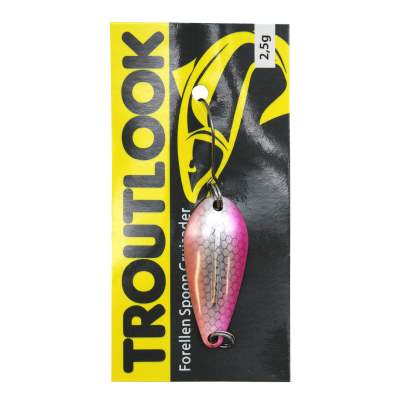 Troutlook Forellen Spoon Cruisader 2,5g - 32x14mm - 2# brown/pink