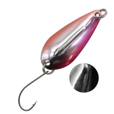 Troutlook Forellen Spoon Cruisader, 2,5g - 32x14mm - 4# pink/sil/or