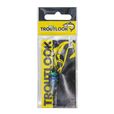 Troutlook Forellen Spoon Perlmutt 1,8g - 30 x12mm - 2# darkblue/black