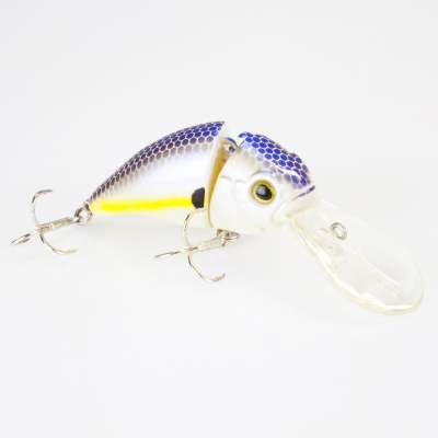 Angel Domäne Hechtkiller Wobbler 2-tlg. 6,5cm suspending whitfish