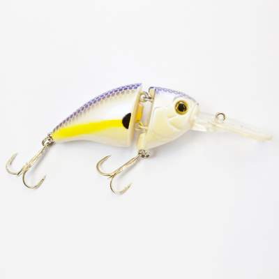 Angel Domäne Hechtkiller Wobbler 2-tlg. 6,5cm suspending whitfish