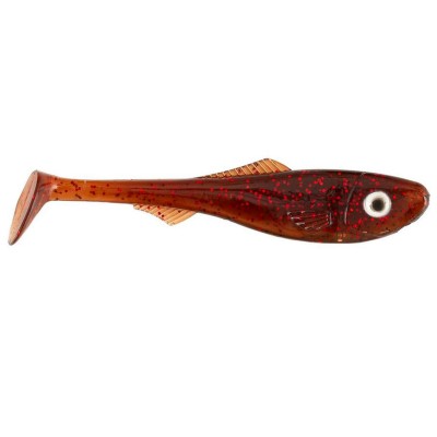 ABU Garcia Beast Pike Shad Gummifisch 160mm - Red Motoroil - 1Stück