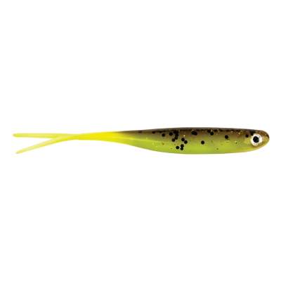 Berkley Sneakminnow Gummifisch 11cm - Brown/Chartreuse - 4Stück