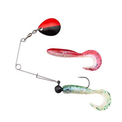 Berkley URBN Micro Spinnerbait -2g - Red/Black - 1+1Stück