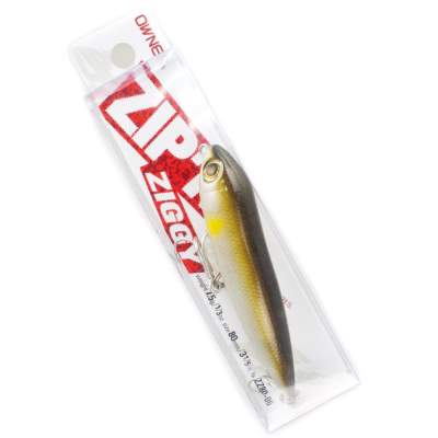 Owner Zipp N Ziggy 80 (ZZ-80-12), floating 8,0cm - chartreuse back - 1Stück