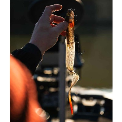 Fox Rage Slick Eel Loaded - Twister 21cm - UV Perch - 25g