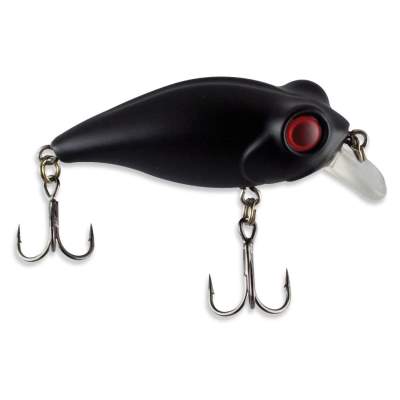 Owner Bug Eye Bait Crankbait (BB-48F-65), floating 4,8cm - black in dark - 6,5g - 1Stück