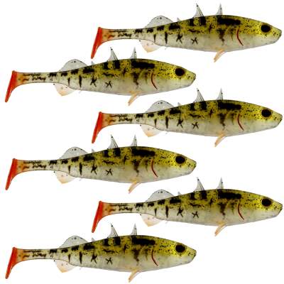 Westin Stanley the Stickleback, 7.5cm - Pearl Stickleback - 4g - 6 Stück