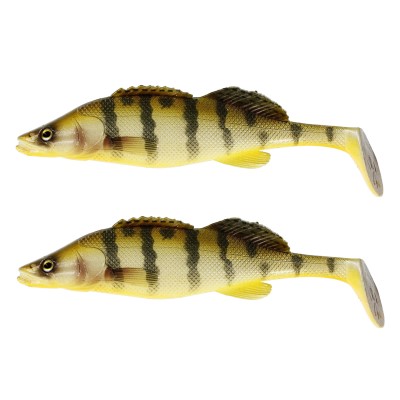 Westin ZanderTeez Shadtail, 12cm - Volga Zander - 21g - 2 Stück