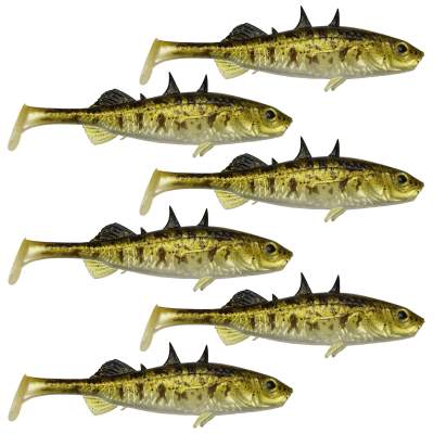 Westin Stanley the Stickleback - Gummifisch 5.5cm - Stickleback - 1.5g - 6 Stück