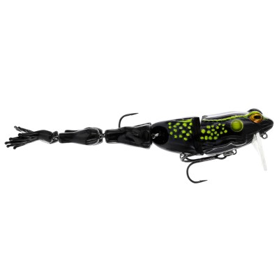 Westin Freddy the Frog Wakebait, 13cm - 18g - Black Frog - 1Stück