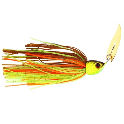 Westin Bladebite V2 Tungsten Bladed Jig, Gr. #2/0 - 9g - Brown Chartreuse