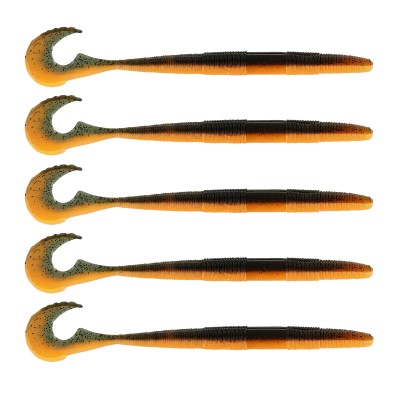 Westin Swimming Worm 13cm - 5g - UV Craw - 5Stück