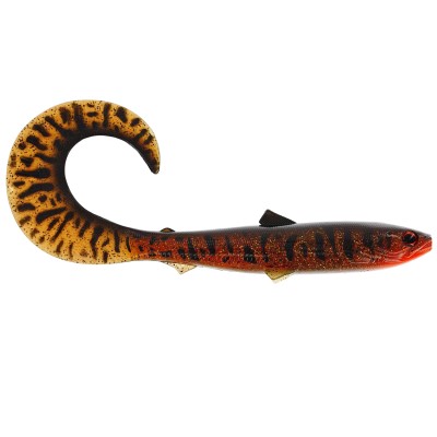 Westin BullTeez Curltail, 21cm - Motoroil Burbot - 49g - 1 Stück