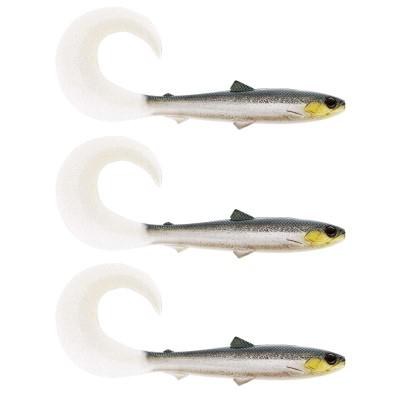 Westin BullTeez Curltail Gummifische 8cm - Headlight - 3g - 3 Stück