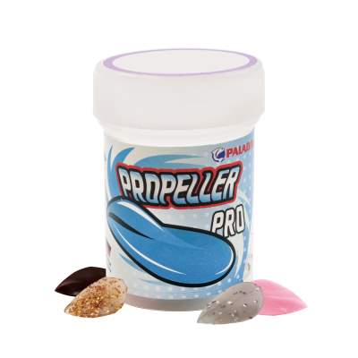 Paladin Forellen-Propeller Forellen-Gummi Bubble Gum- schwimmend - 12Stück