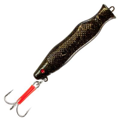 Team Deep Sea Dorsch Jigger 400g Black Beauty Gold Dust, 17cm - Black Beauty Gold Dust - 400g - Gr.8/0 - 1Stück